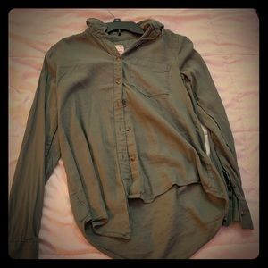 Green button up 🍂FALL🍂